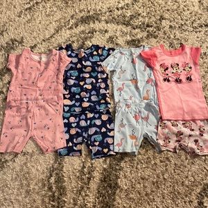 Kids 5t set Disney and carters selling 4 sets together